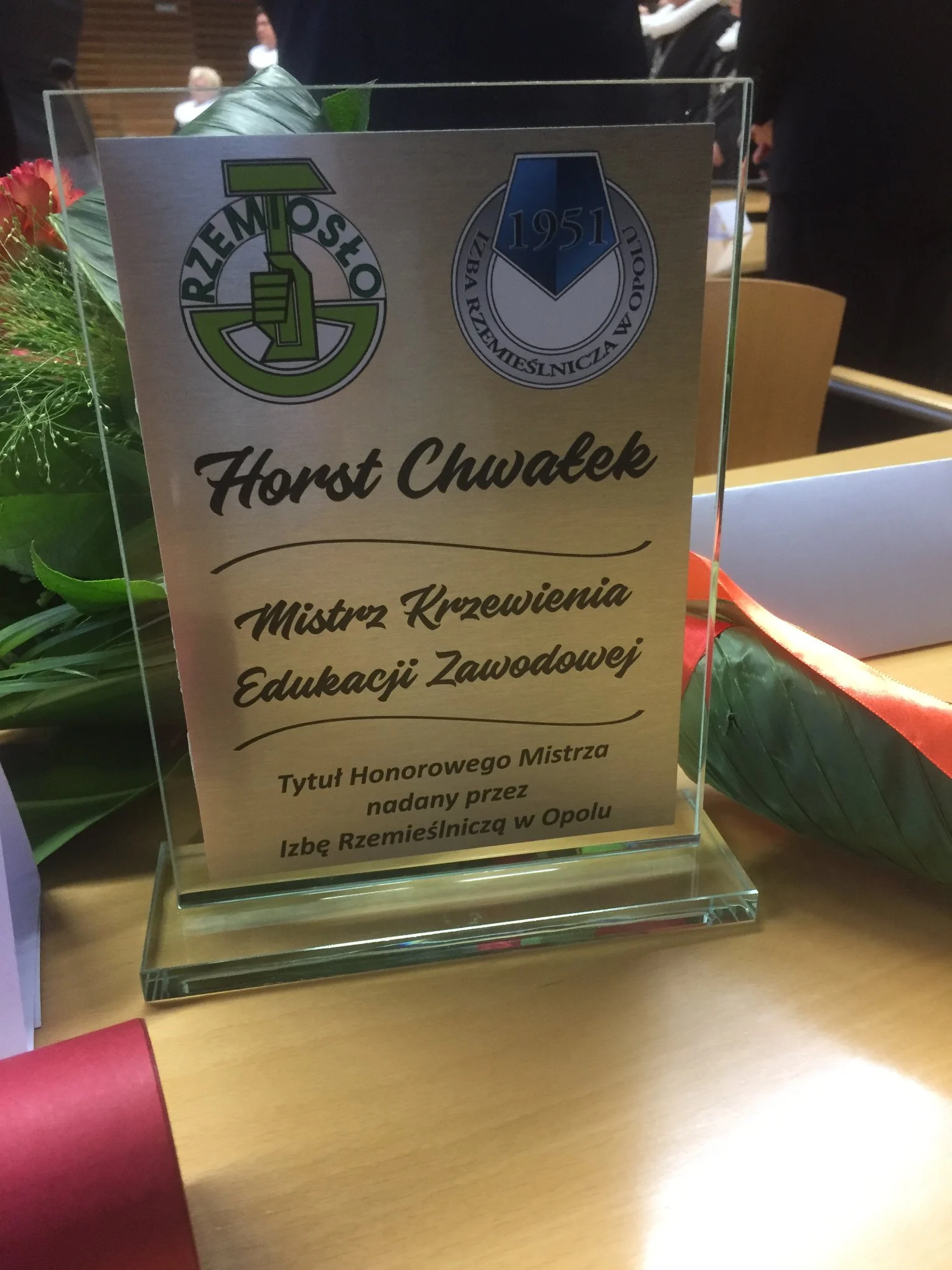 Tytuł Honorowego Mistrza Krzewienia Edukacji Zawodowej